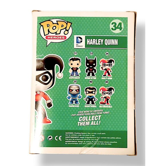 Funko POP! Heroes: DC Comics - Harley Quinn #34 PX Preview (Glow in the Dark) - Picture 3 of 7